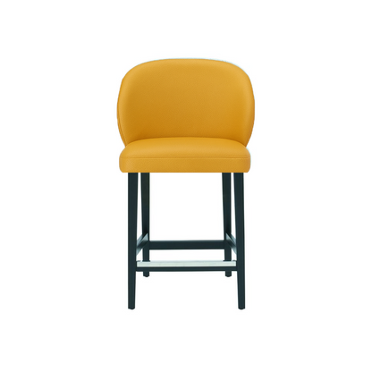 Scaun bar piele naturala ALBASTRA | model CAPRICE