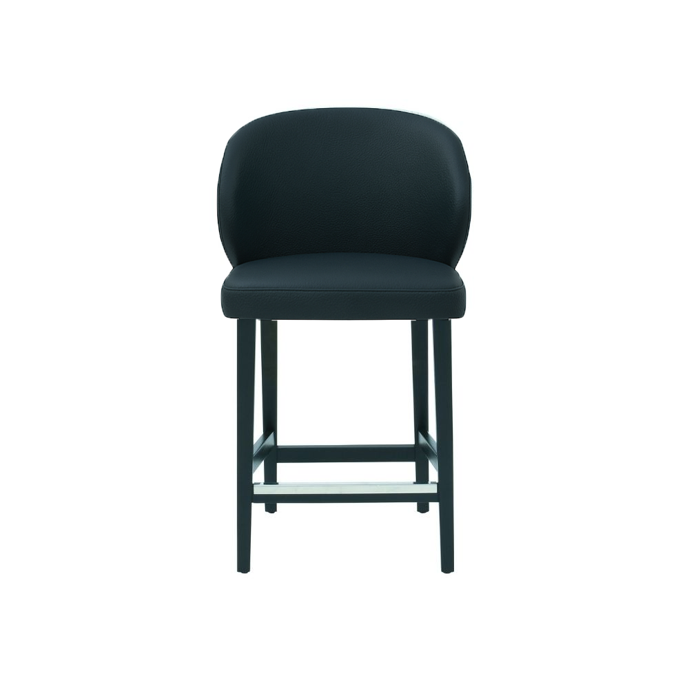 Scaun bar piele naturala ALBASTRA | model CAPRICE