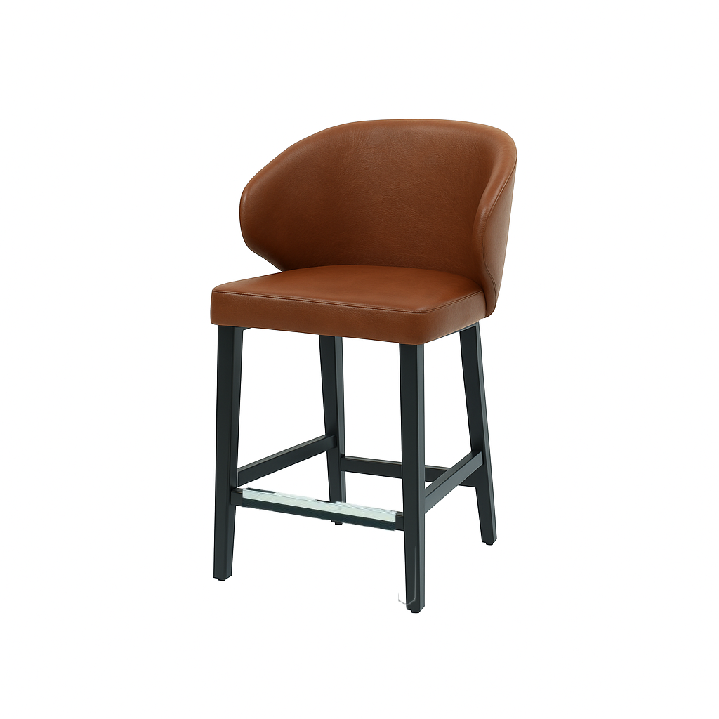 Scaun bar piele naturala MARO | model CAPRICE