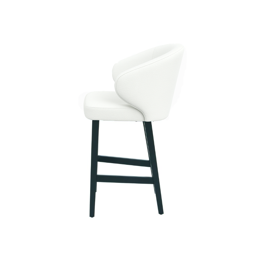 Scaun bar piele naturala ALBASTRA | model CAPRICE