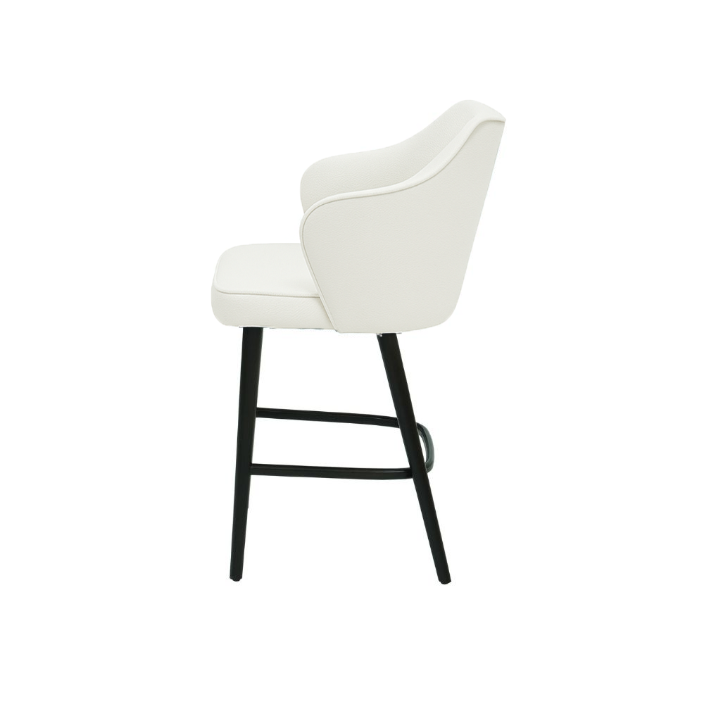 Scaun bar piele ALBA | model ZEUS