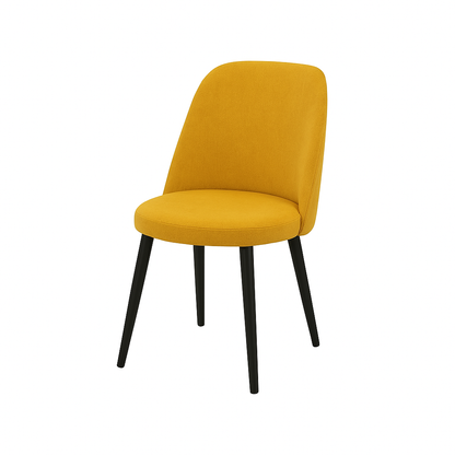 Scaun catifea GALBENA | model ELA