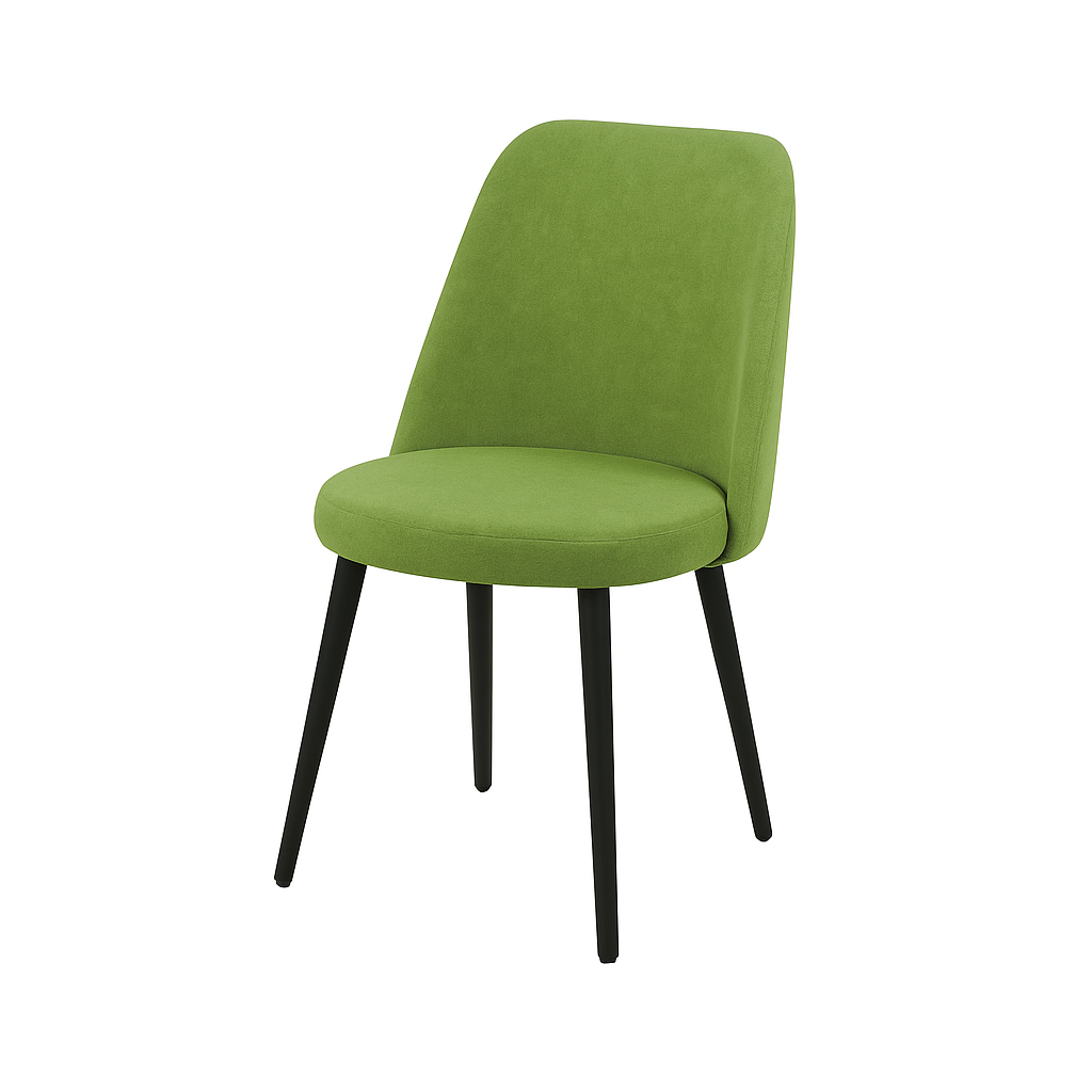 Scaun catifea ALBASTRA | model ELA