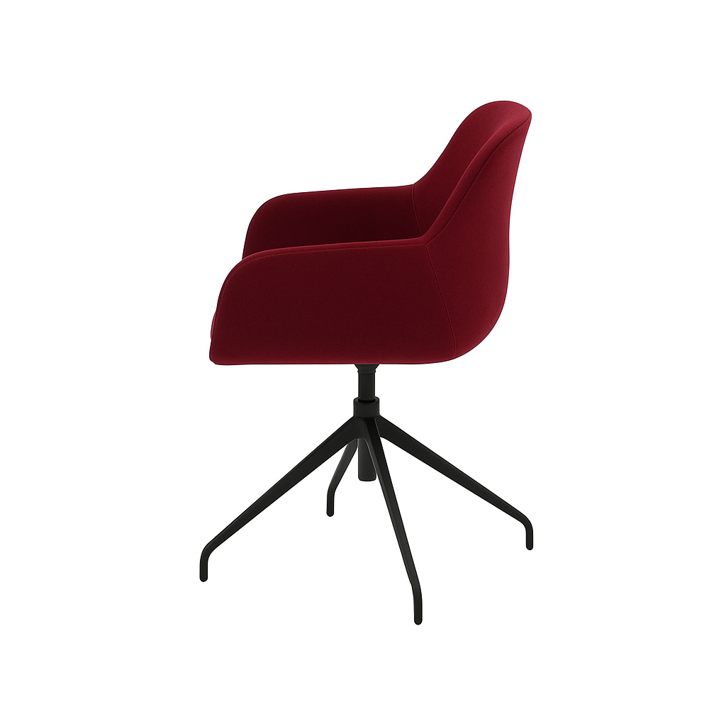Scaun catifea ALBASTRA | model FEBE