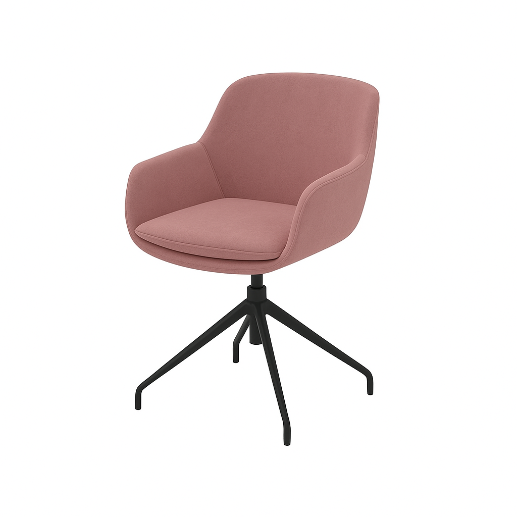 Scaun catifea ALBASTRA | model FEBE