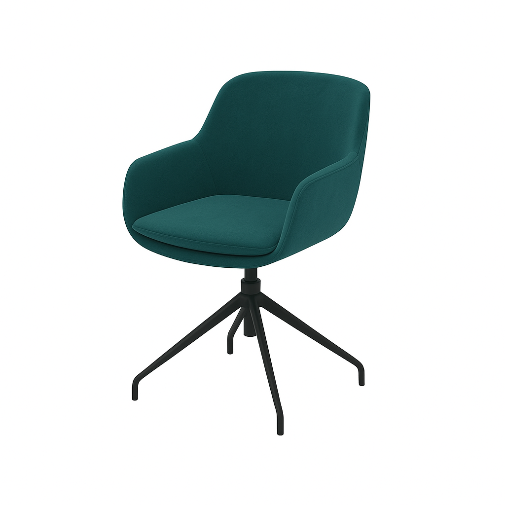Scaun catifea ALBASTRA | model FEBE