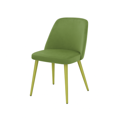 Scaun catifea GALBENA | model FOX