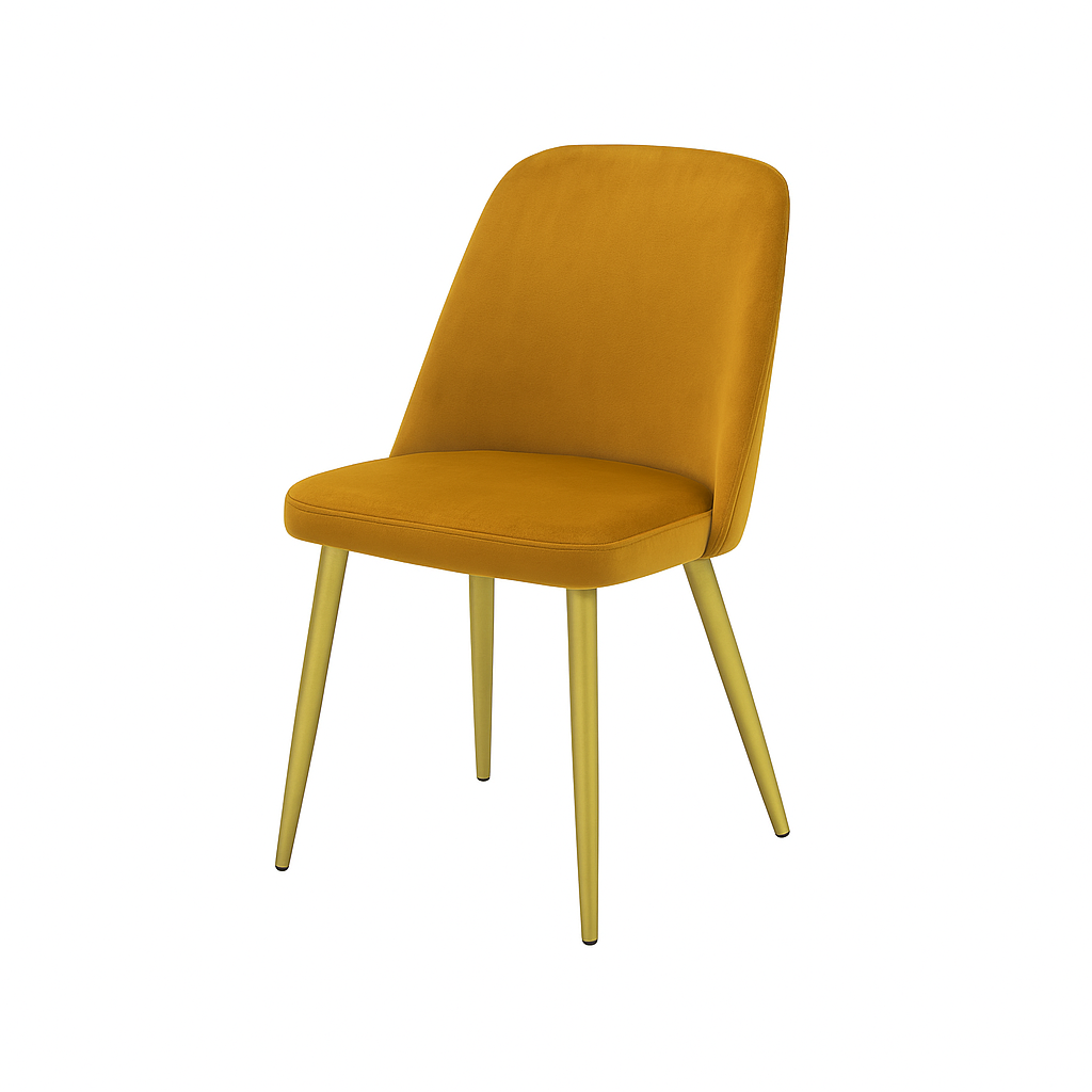 Scaun catifea VERDE | model FOX
