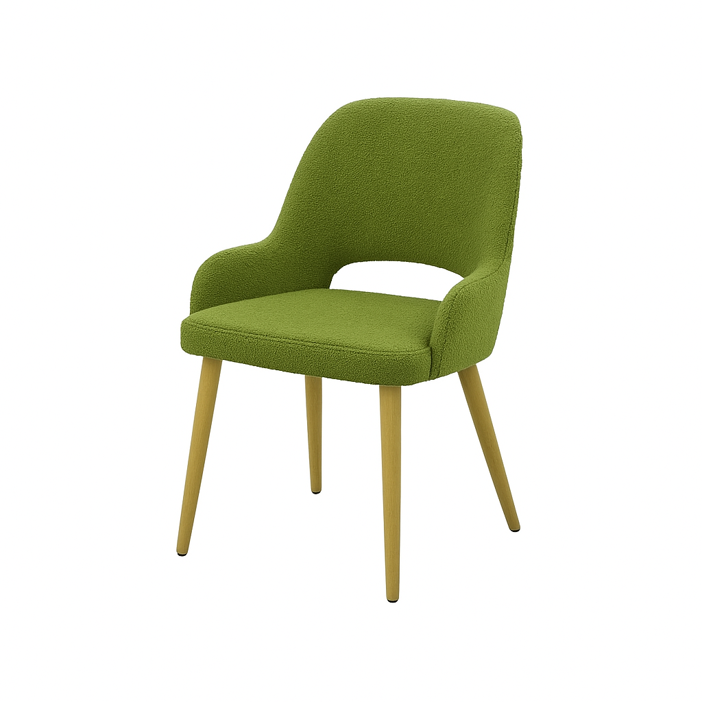 Scaun catifea ALBASTRA | model HUGO