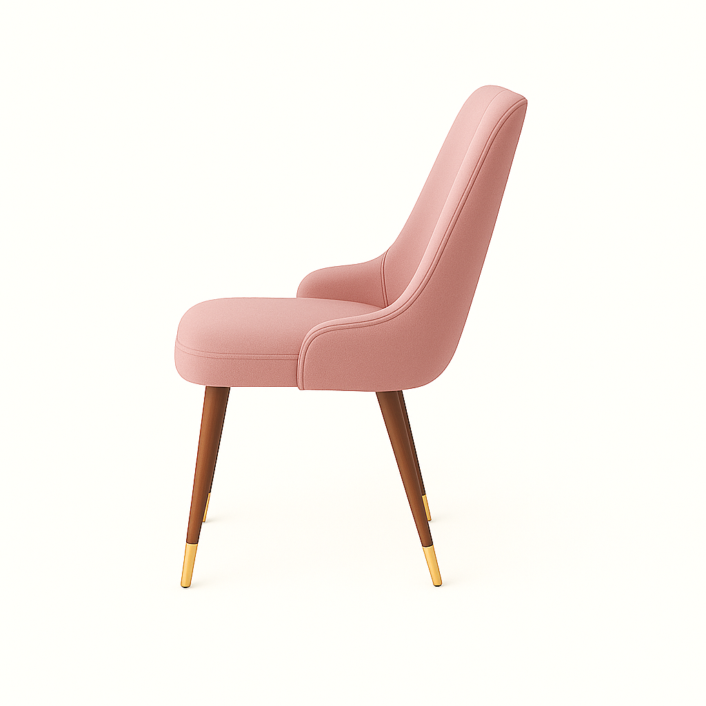 Scaun catifea ALBASTRA | model MIRAY