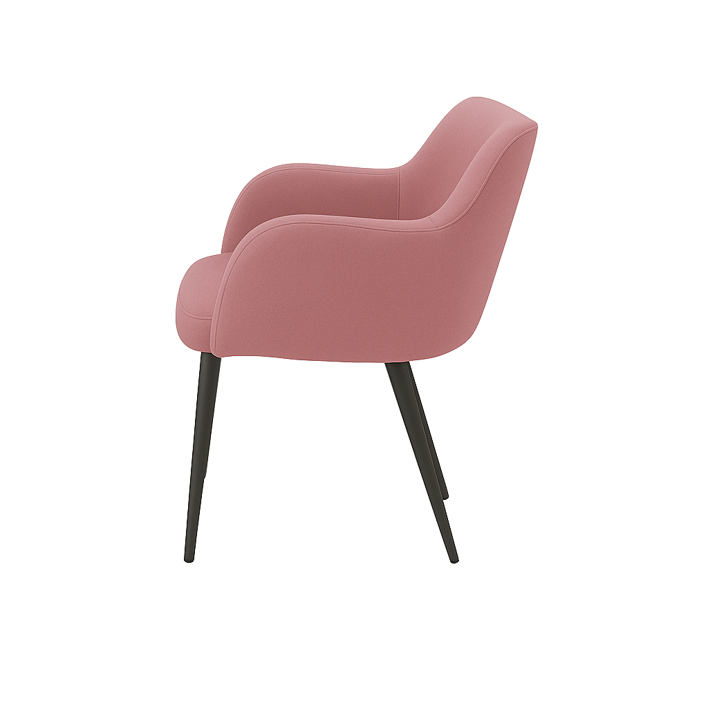 Scaun catifea GALBENA | model PERDIX