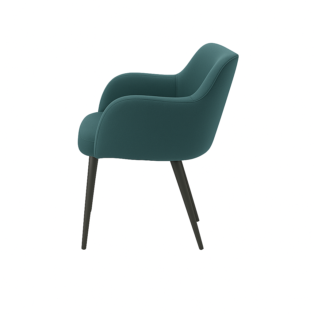 Scaun catifea GALBENA | model PERDIX