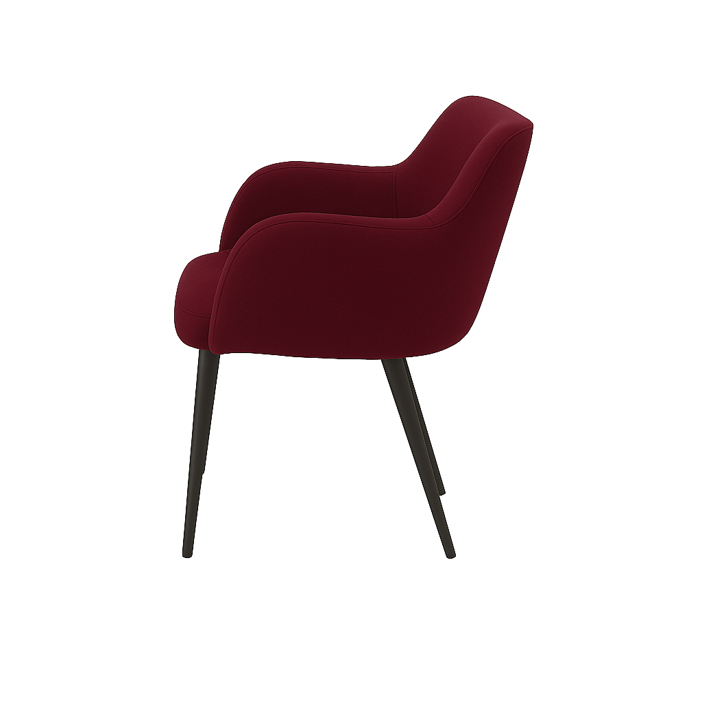 Scaun catifea GALBENA | model PERDIX