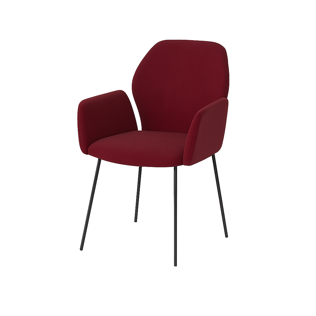 Scaun catifea ALBASTRA | model PETRA
