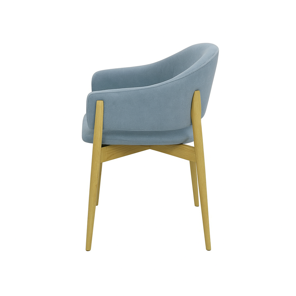 Scaun catifea BEJ | model ALMA