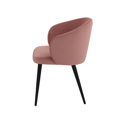 Scaun catifea GALBENA | model CAPRISO