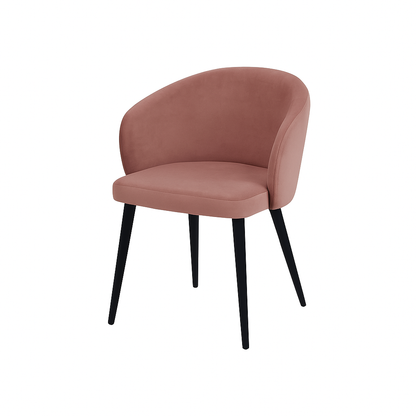 Scaun catifea GALBENA | model CAPRISO