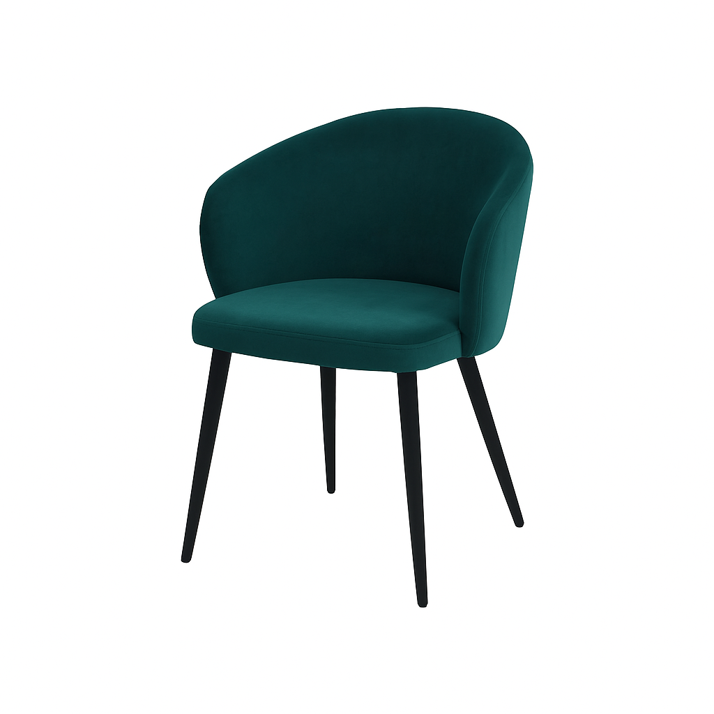 Scaun catifea ROZ | model CAPRISO