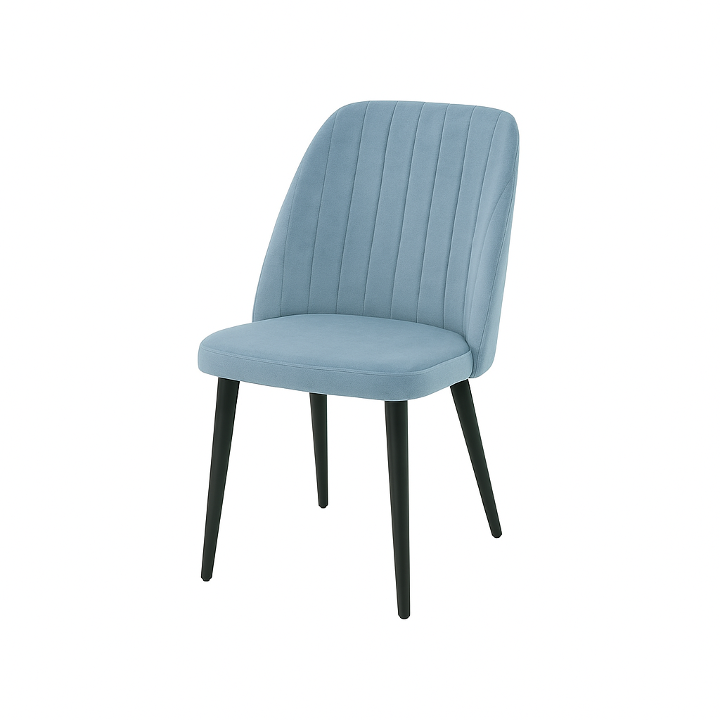 Scaun catifea GALBENA | model CREA