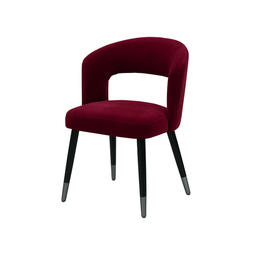 Scaun catifea BORDO | model SANDY