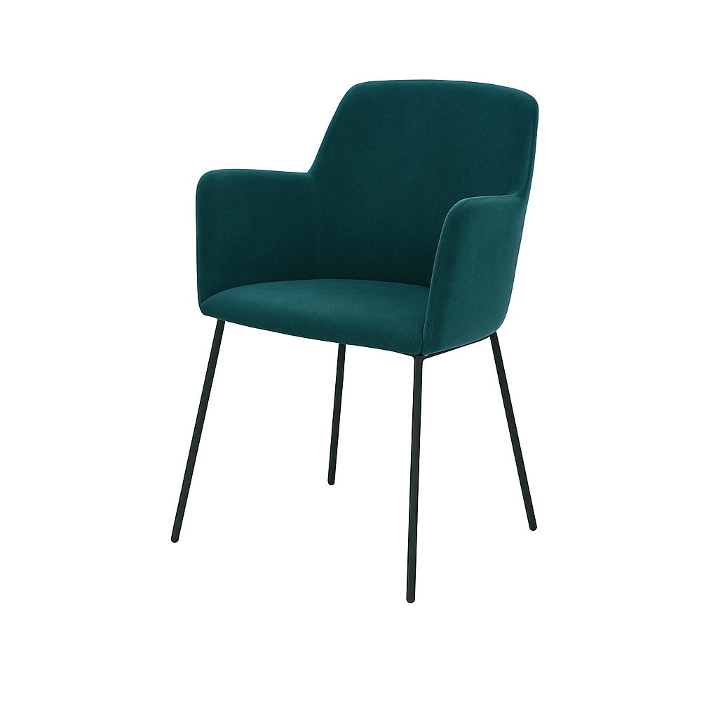 Scaun catifea GALBENA | model SIGMA