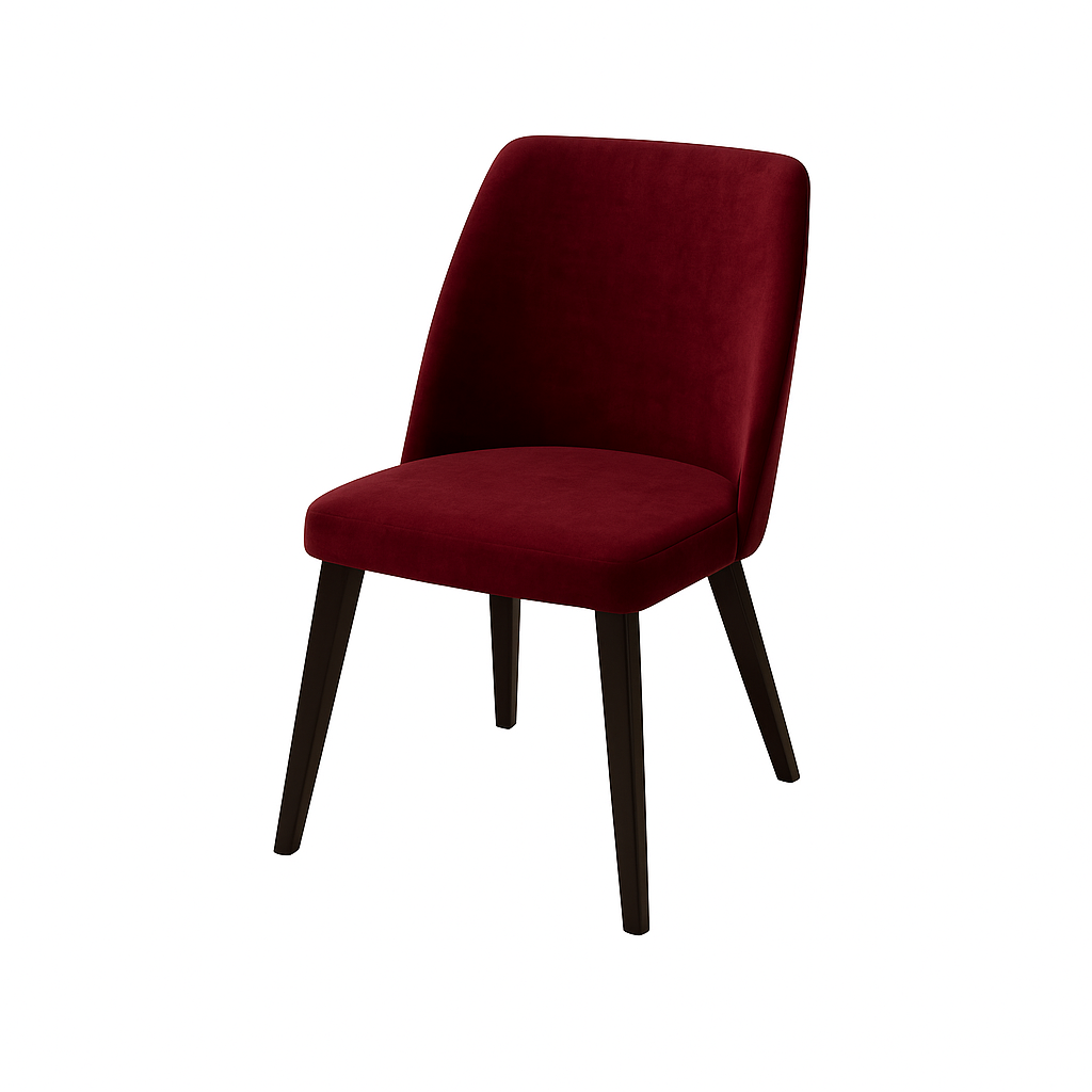 Scaun catifea ALBASTRA | model SOLO