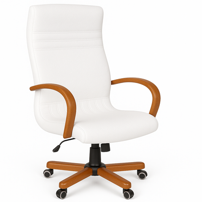 Scaun birou piele ALBA | model GOLD P