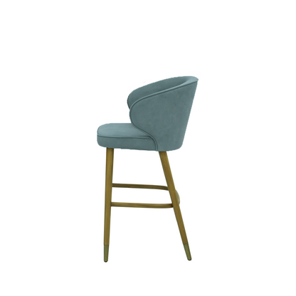 Scaun insula catifea BORDO | model CAPRICE
