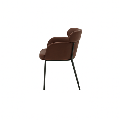 Scaun piele GALBENA | model LENY