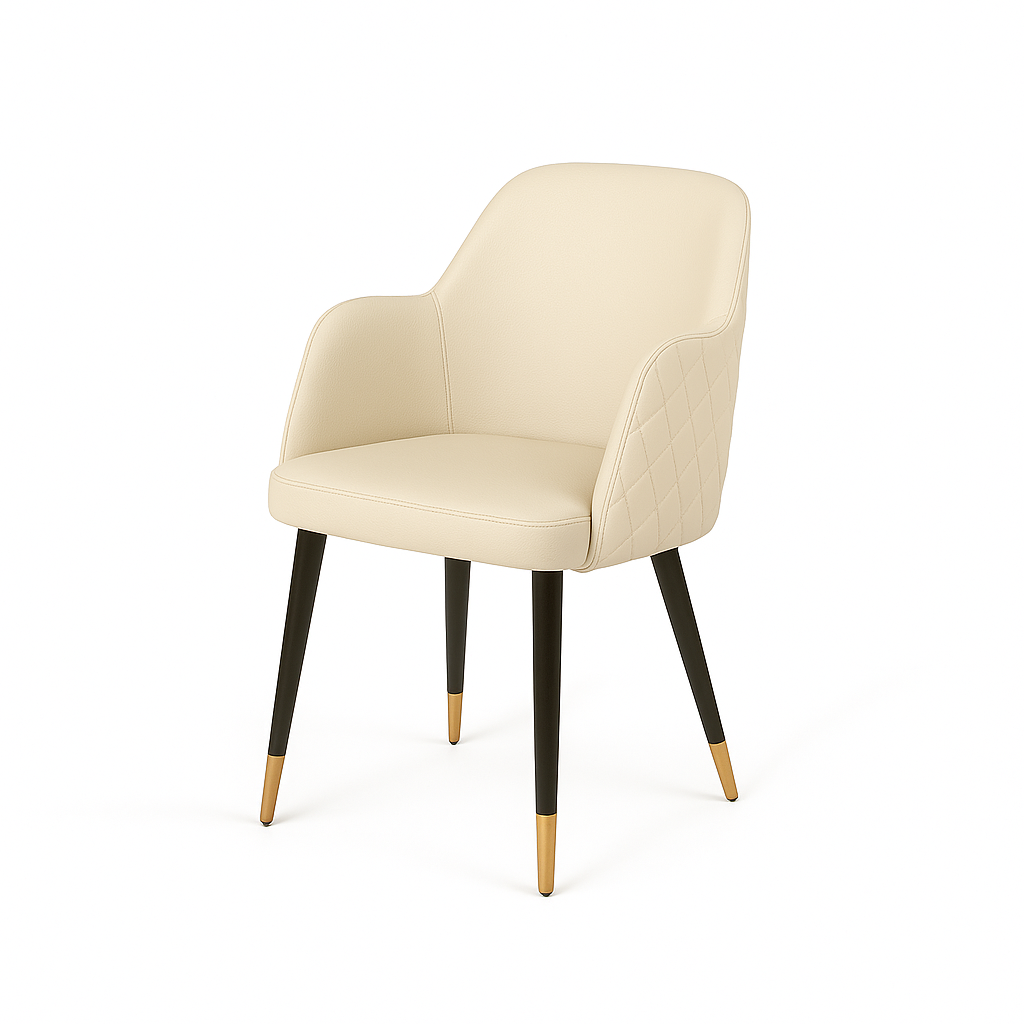 Scaun piele GALBENA | model PINO X