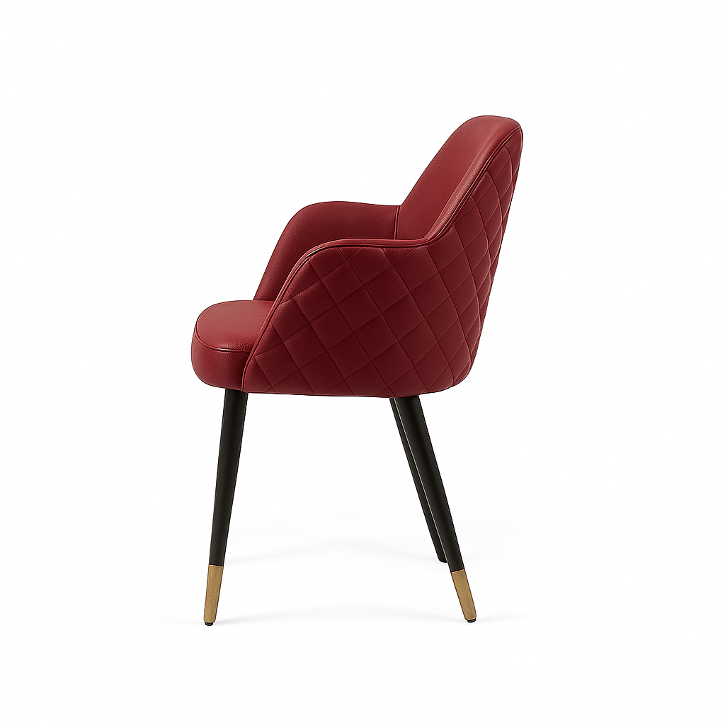 Scaun piele GALBENA | model PINO X