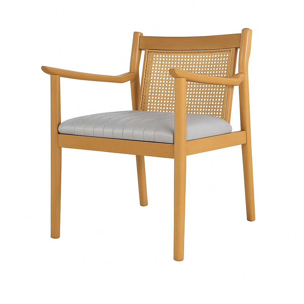 Scaun piele GRI | model CIRO