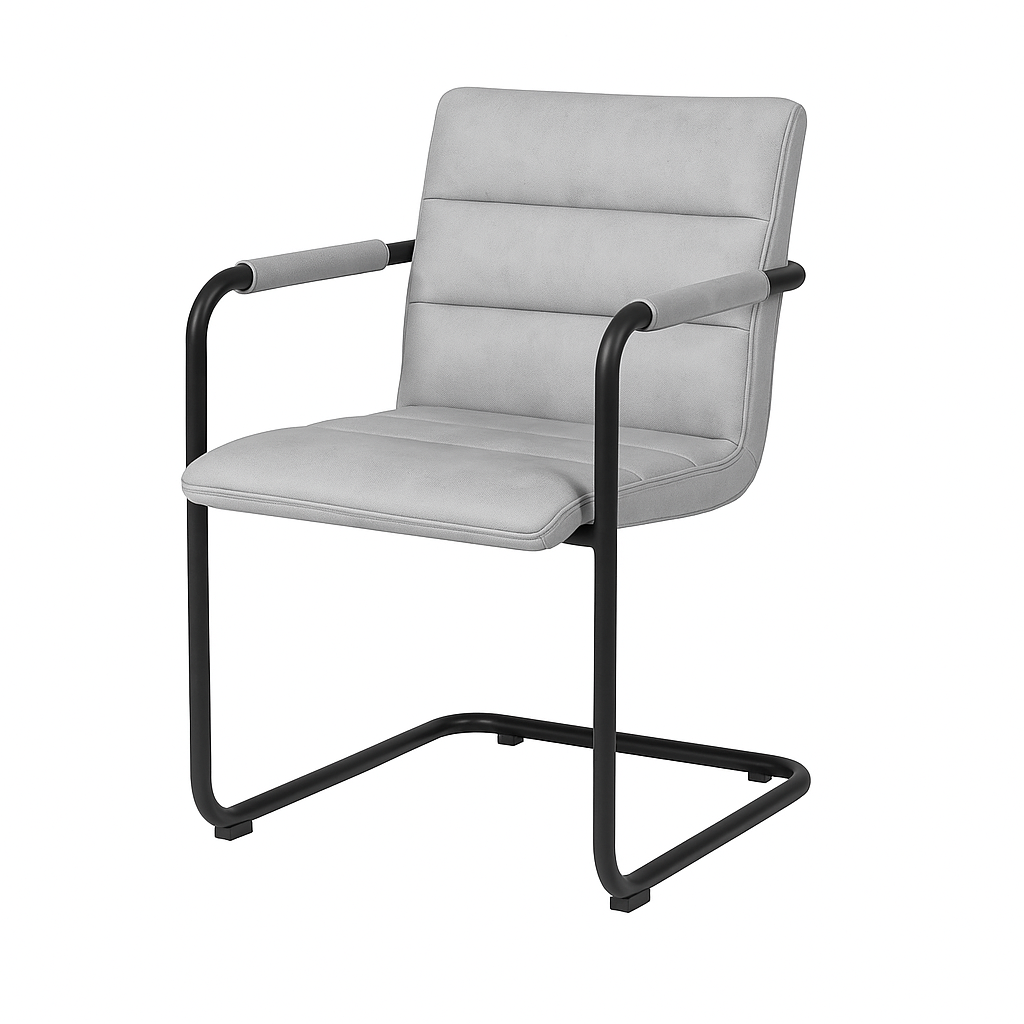 Scaun piele GRI | model FLOR