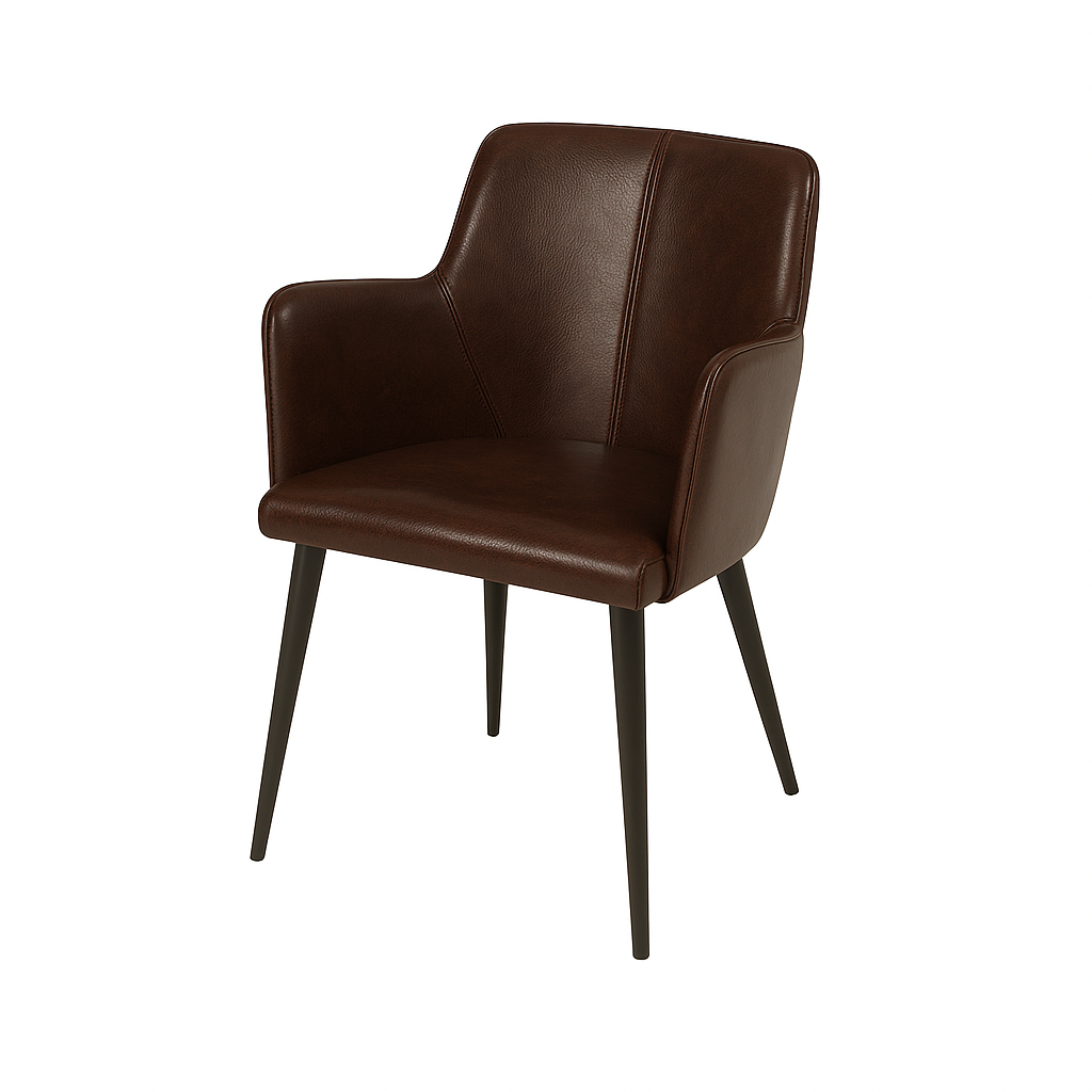 Scaun piele MARO INCHIS | model RESI