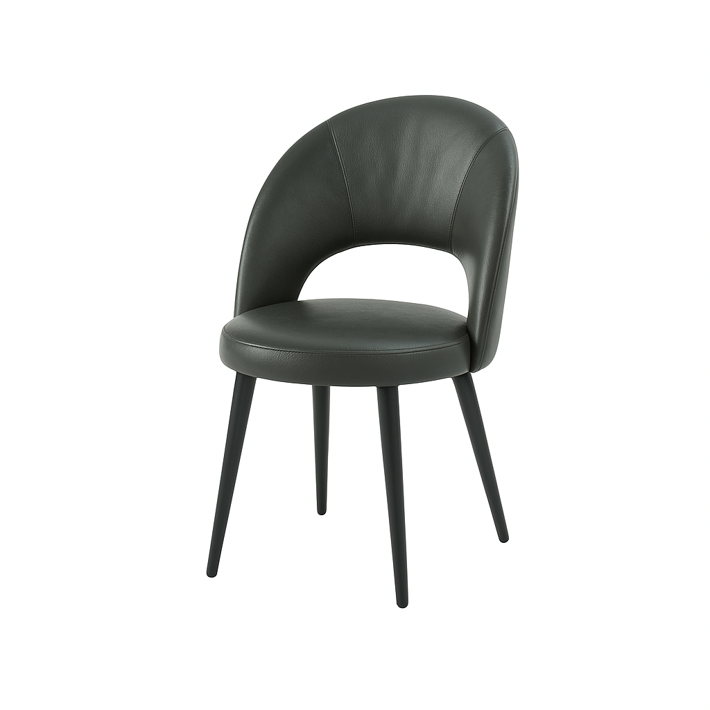 Scaun piele ALBASTRA | model RON