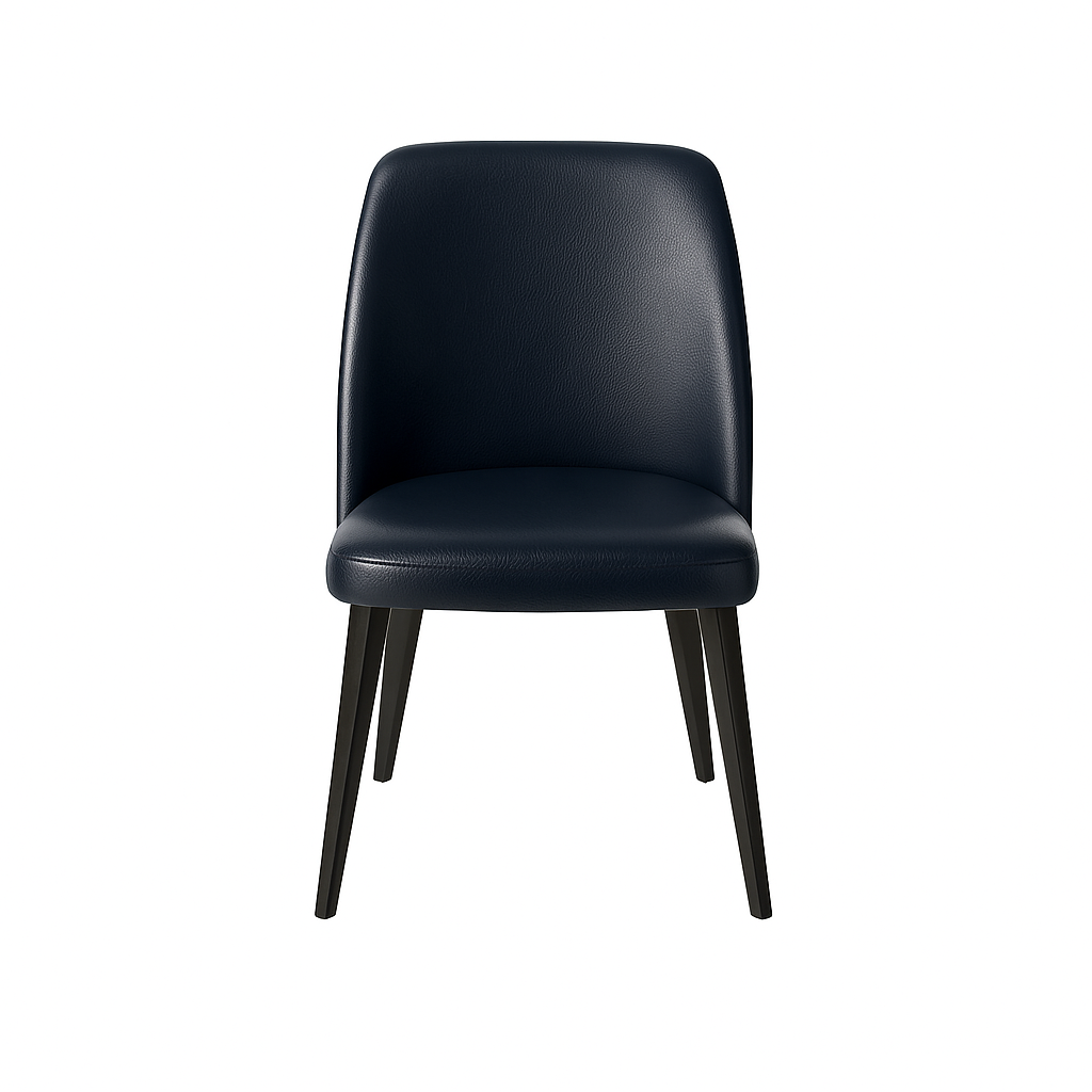 Scaun piele GALBENA | model SOLO
